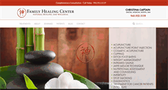 Desktop Screenshot of familyhealingcenter.com